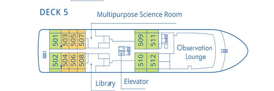 M/V Magellan Discoverer Deck 5
