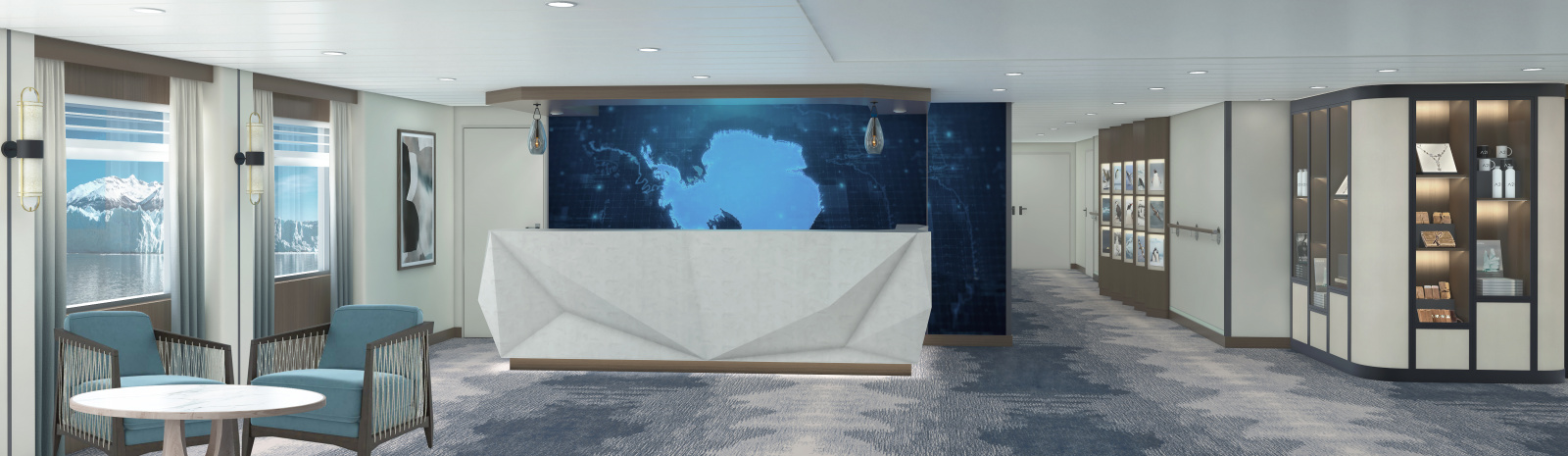 Cubierta 3 - Área de Recepción